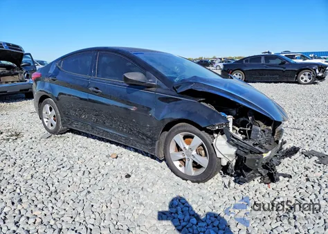 2013 Hyundai Elantra Gls from USA, damaged, VIN 5NPDH4AE3DH335712
